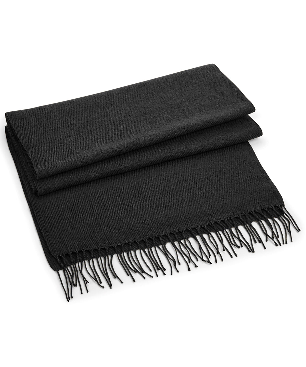 Classic woven scarf - Black