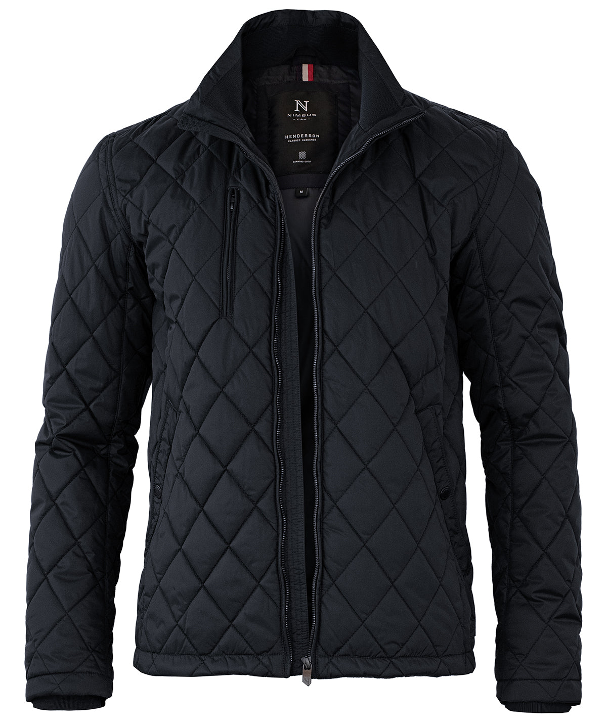 Henderson – stylish diamond quilted jacket - Midnight Blue