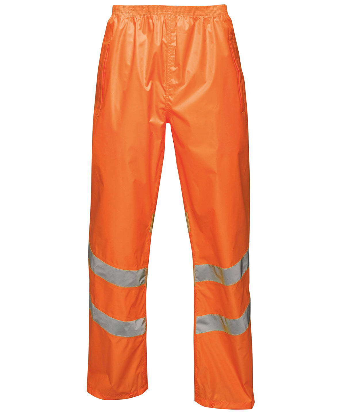 Hi-vis pro pack-away trousers - Orange