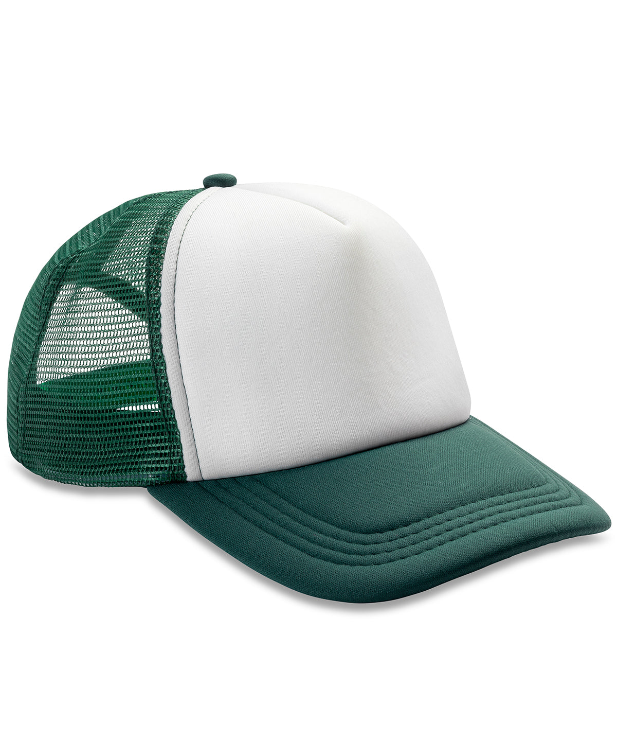 Core Detroit ½ mesh truckers cap - Bottle/White
