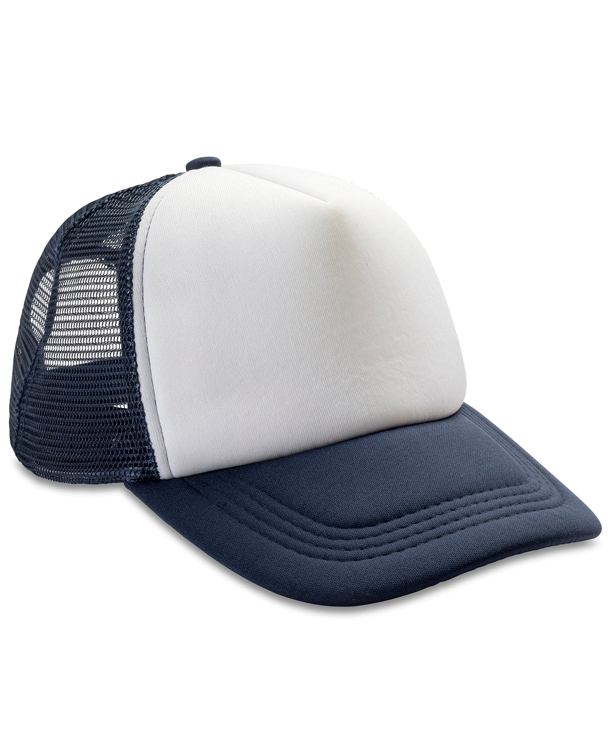 Core Detroit ½ mesh truckers cap - Navy/White