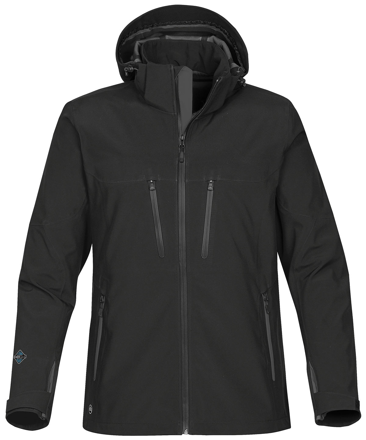 Patrol technical softshell jacket - Black/Carbon*