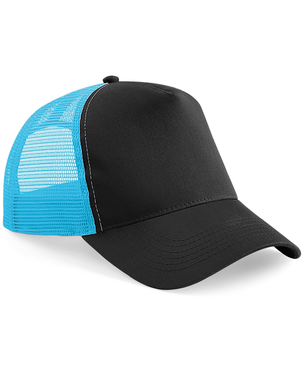 Snapback trucker - Black/Surf Blue