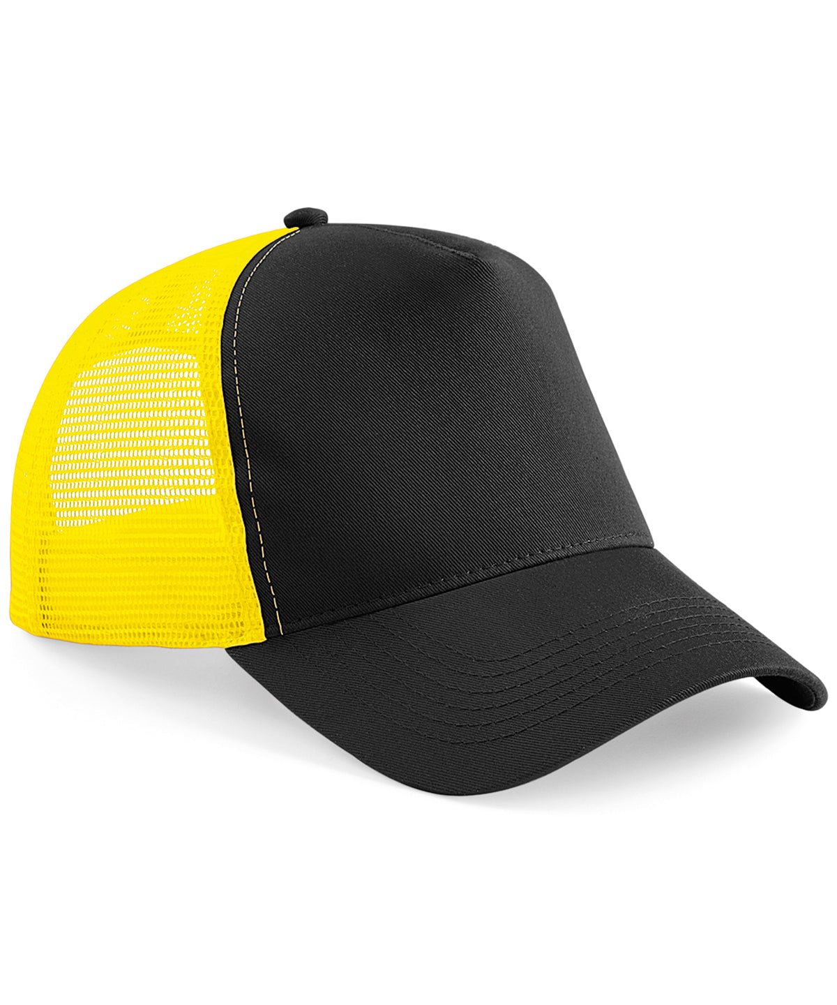 Snapback trucker - Black/Yellow
