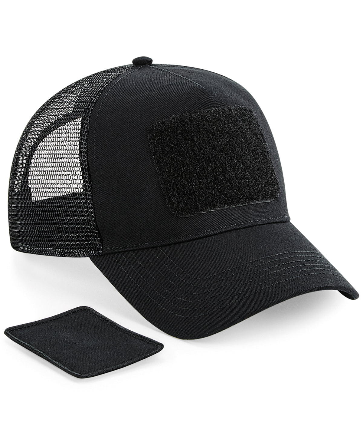 Patch snapback trucker - Black