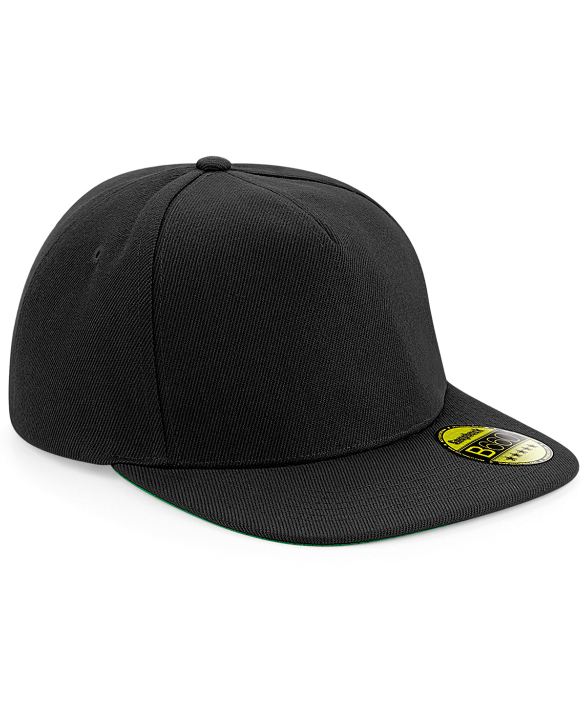 Original flat peak snapback - Black/Black/Black