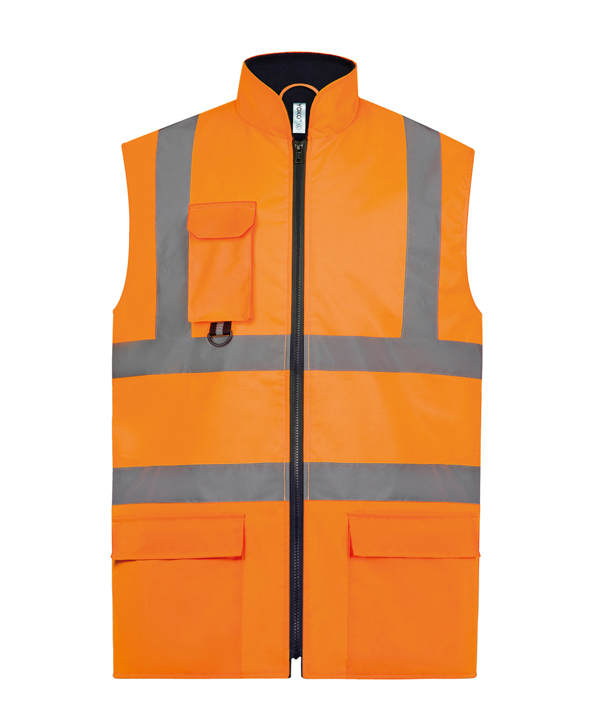 Hi-vis padded bodywarmer (HV005) - Orange