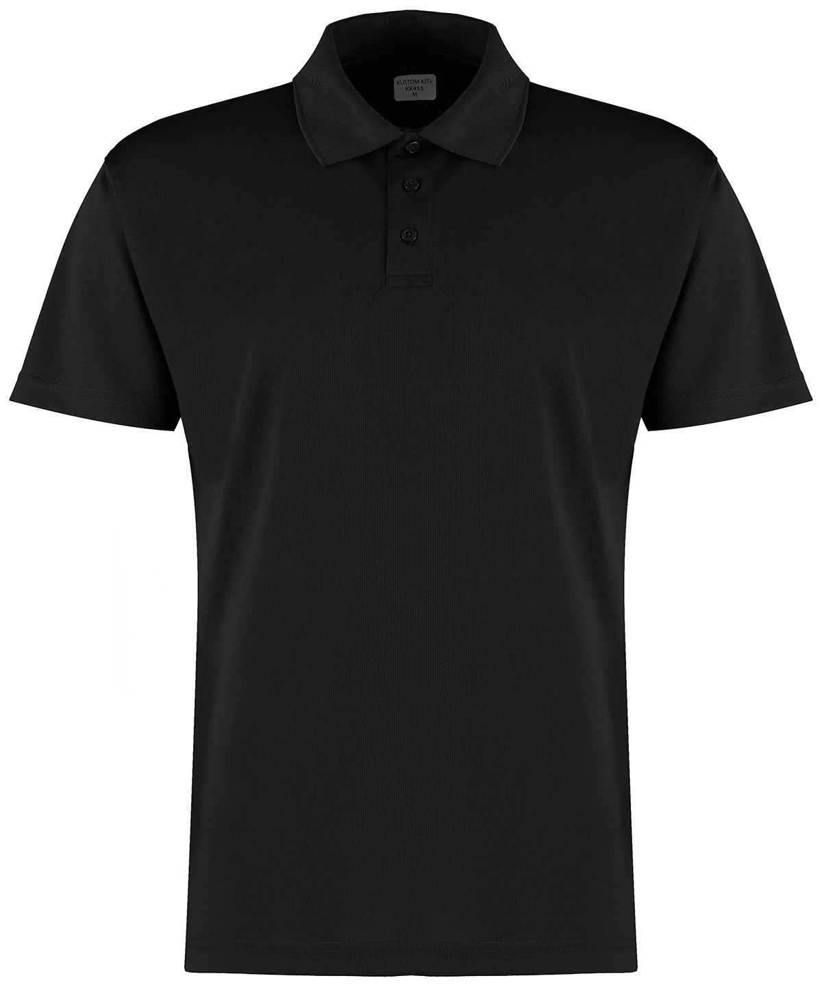 Regular fit micro mesh polo with Cooltex® plus - Black