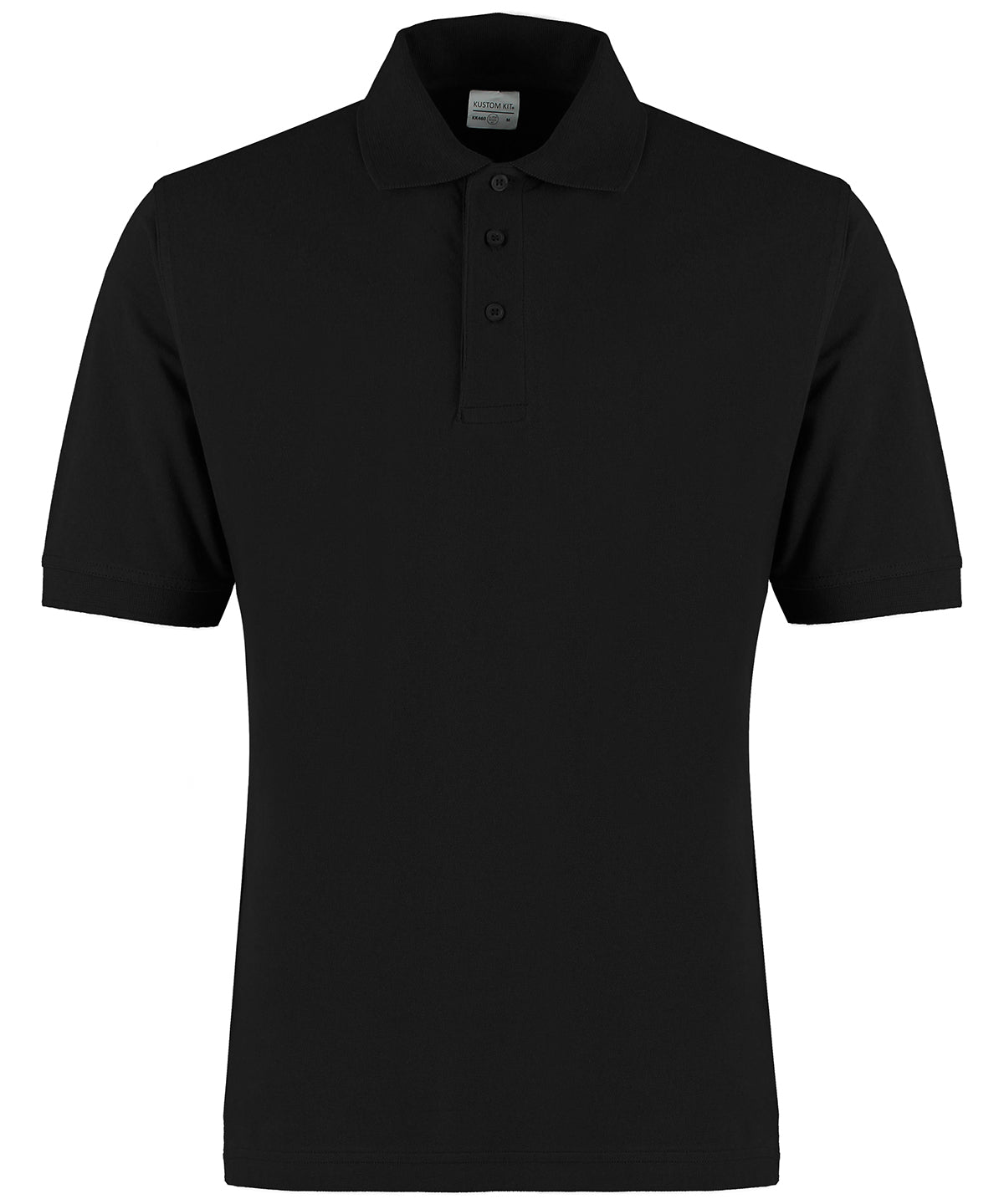 Classic fit cotton Klassic Superwash® 60° polo  - Black