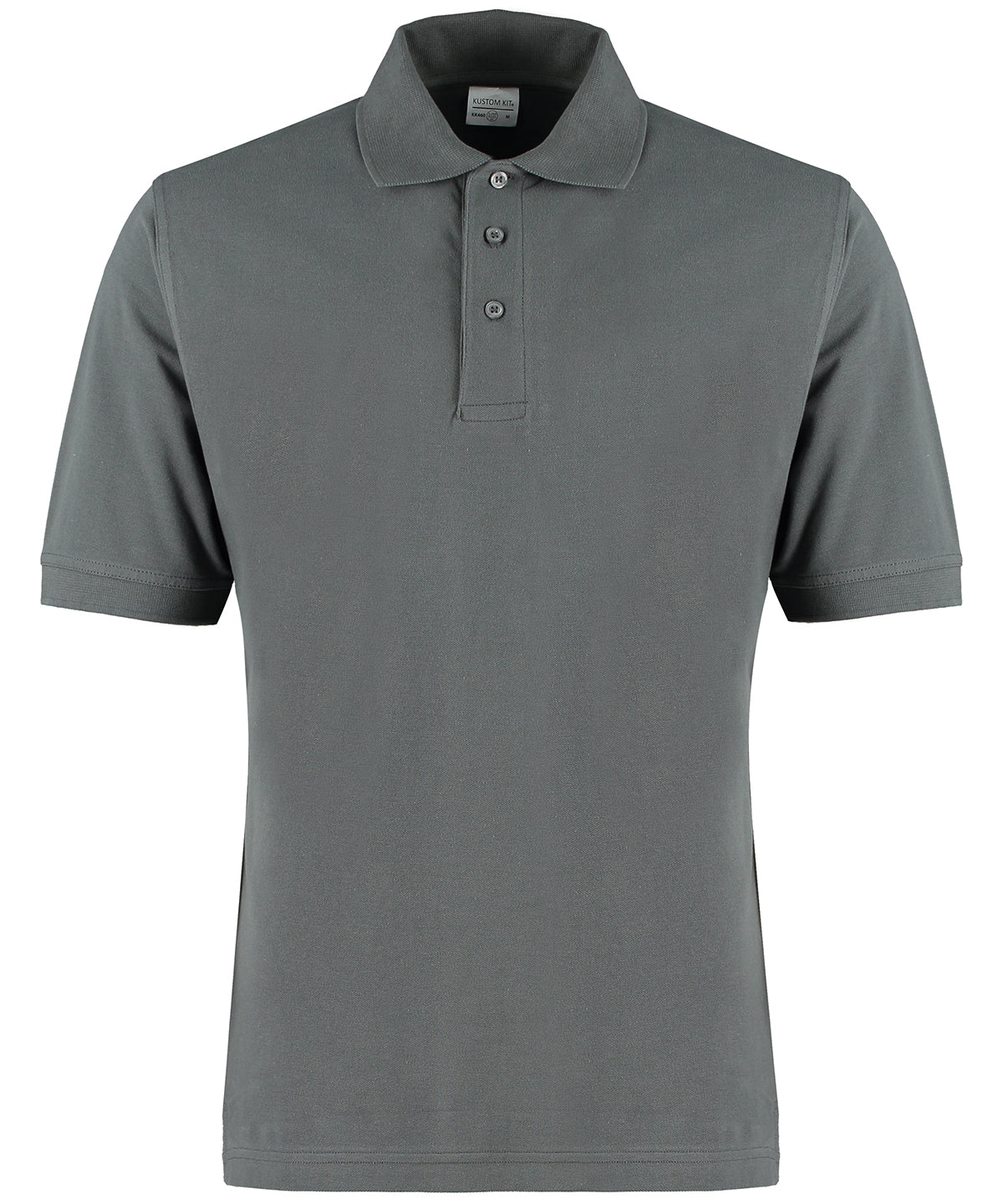 Classic fit cotton Klassic Superwash® 60° polo  - Dark Grey