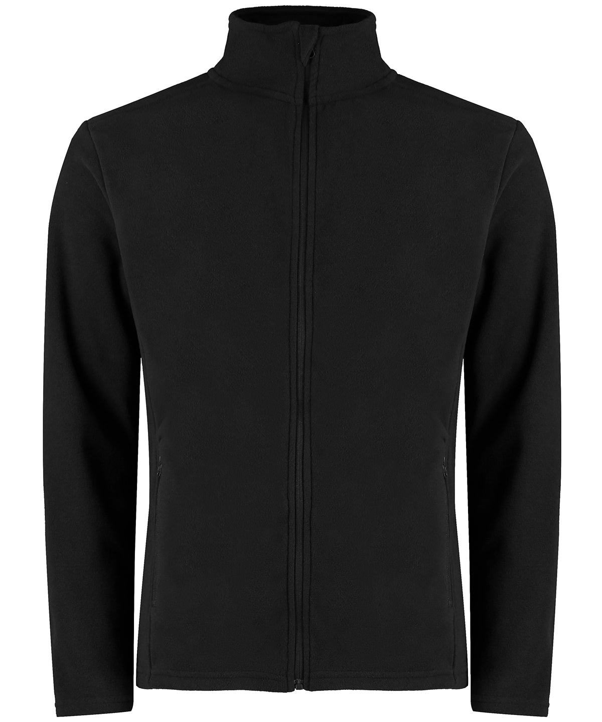 Regular fit corporate microfleece - Black