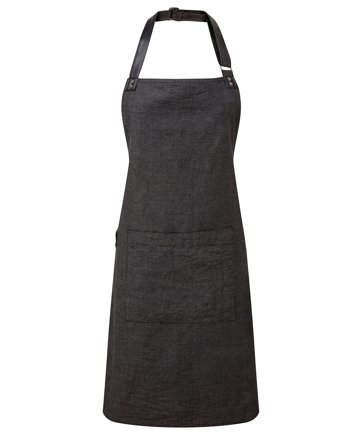 Annex Oxford bib apron - Black