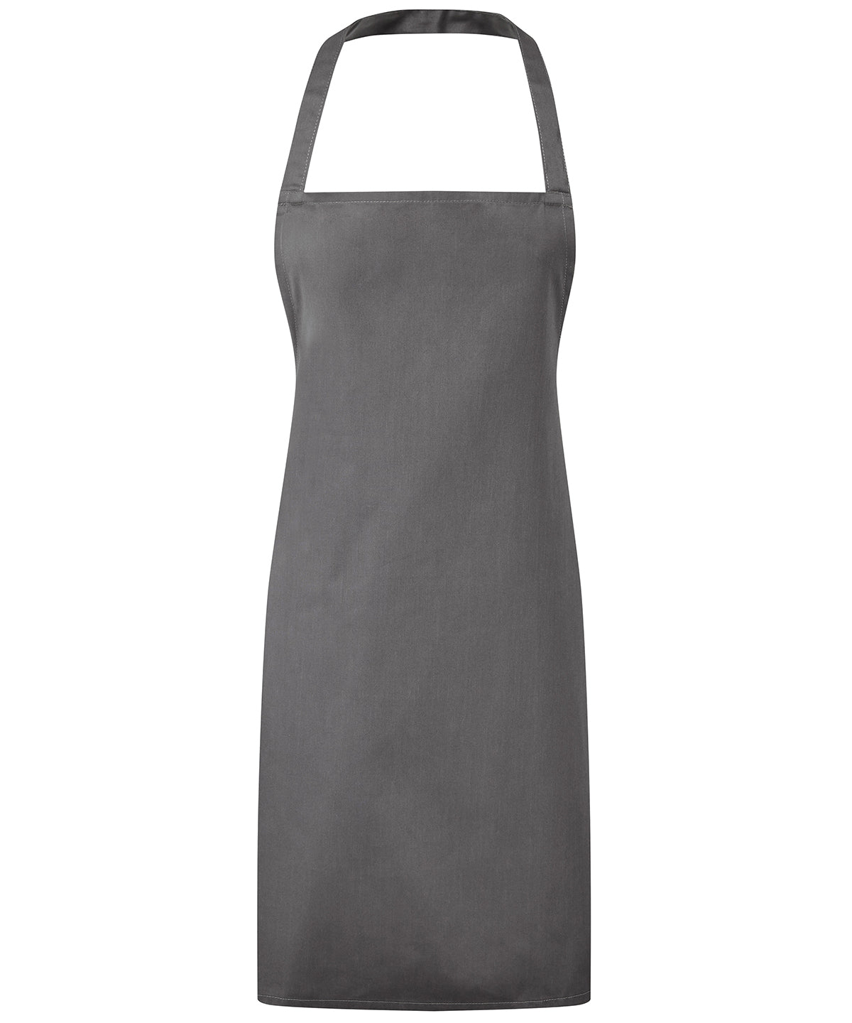 Essential bib apron - Dark Grey