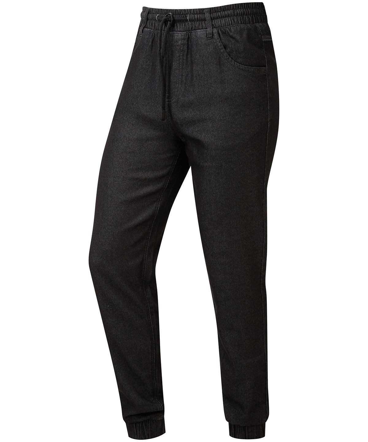 Chef's artisan jogger bottoms - Black Denim