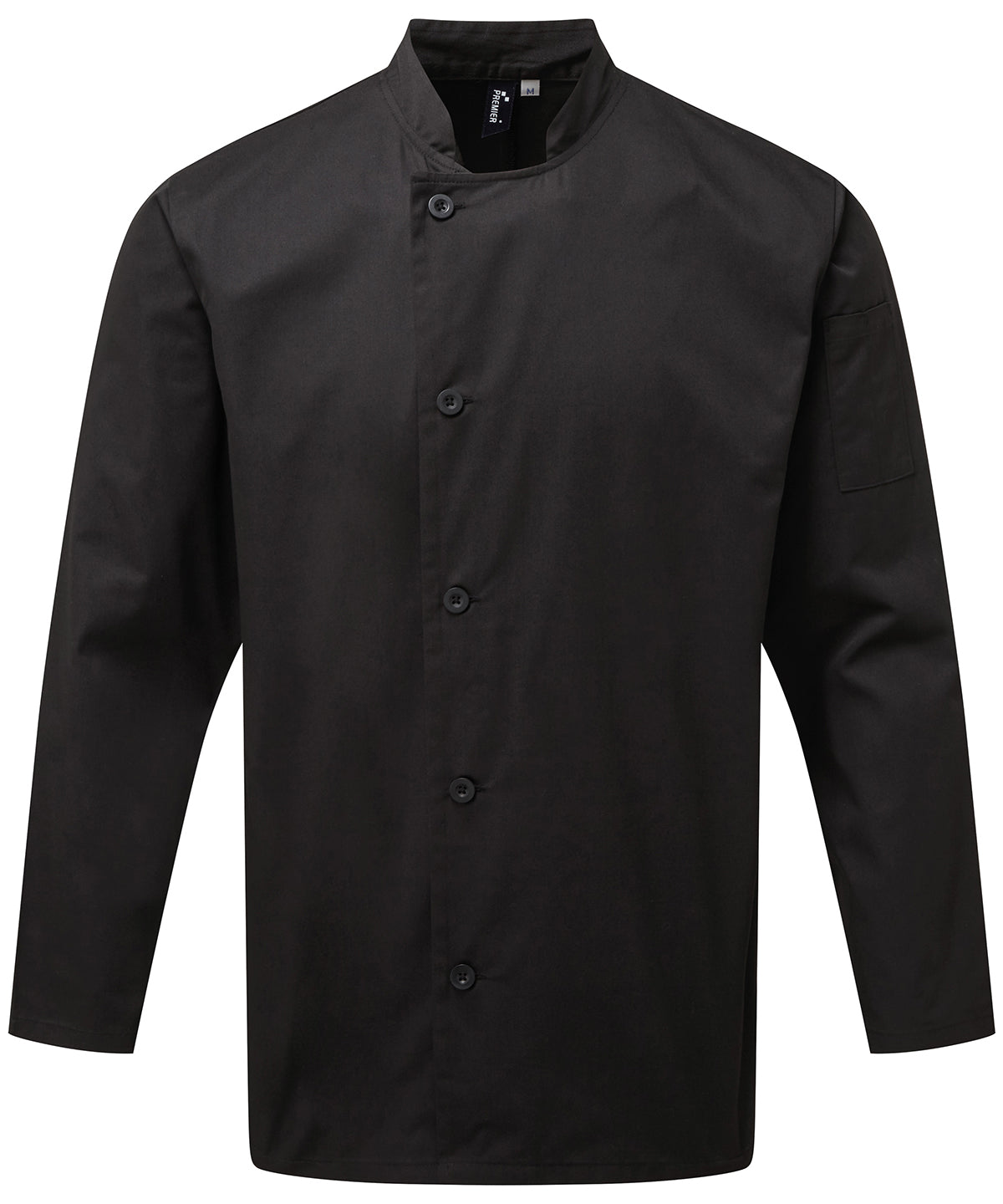 Chef's essential long sleeve jacket - Black