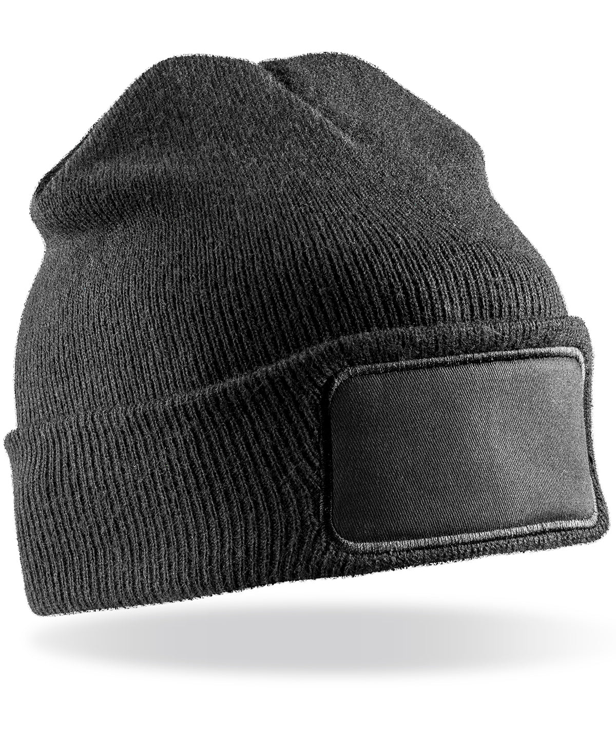 Double-knit Thinsulate™ printers beanie - Black
