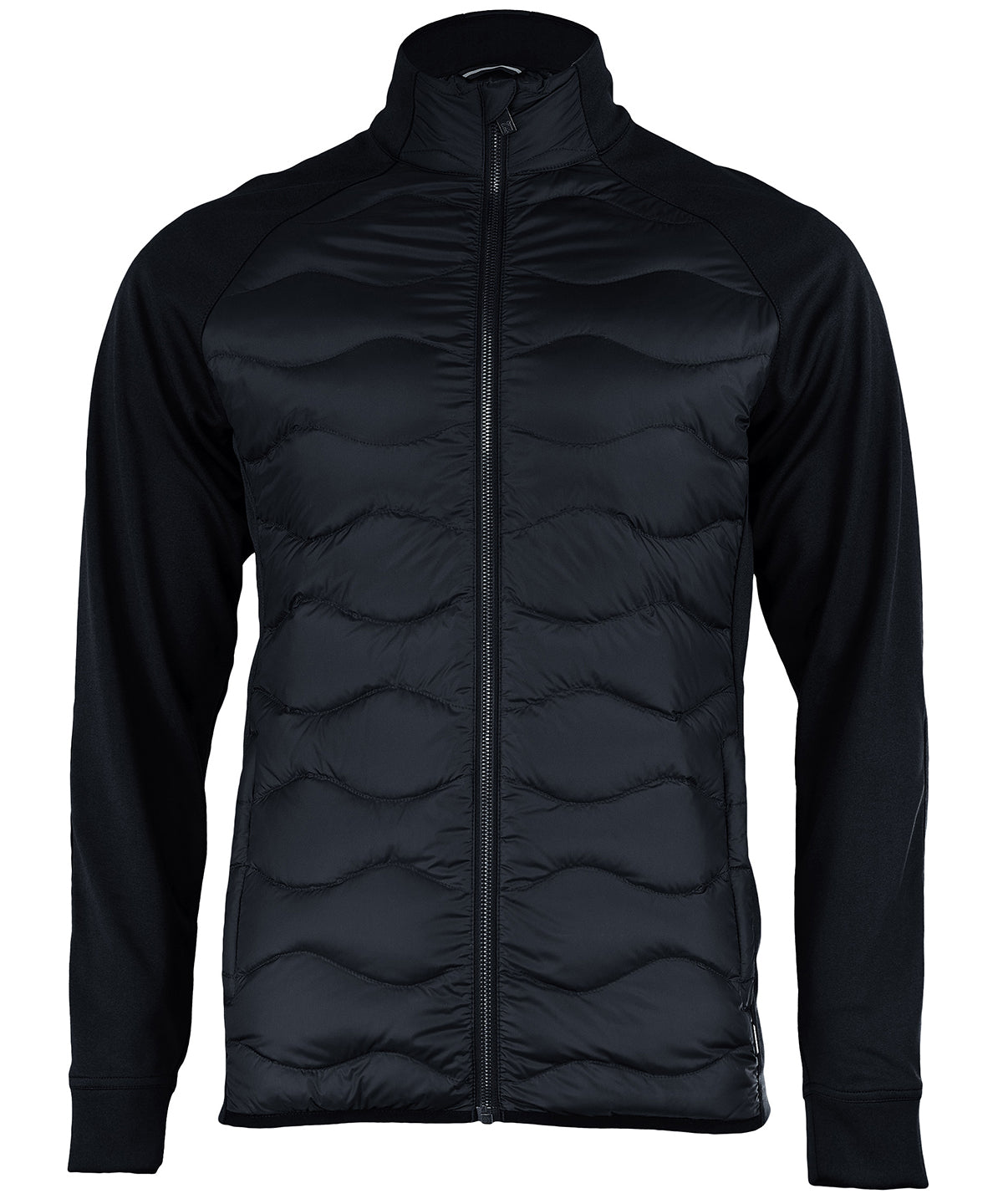 Stillwater – premium hybrid down jacket - Black