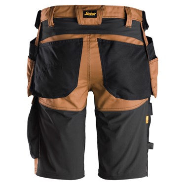 Stretch Shorts With Holster Pockets