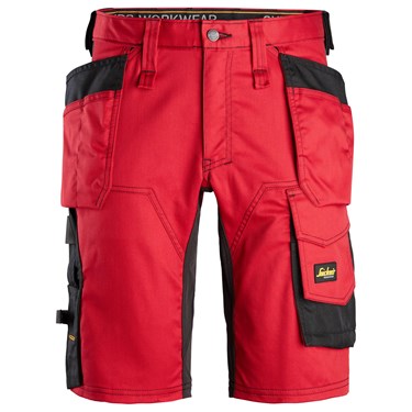 Stretch Shorts With Holster Pockets