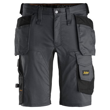 Stretch Shorts With Holster Pockets