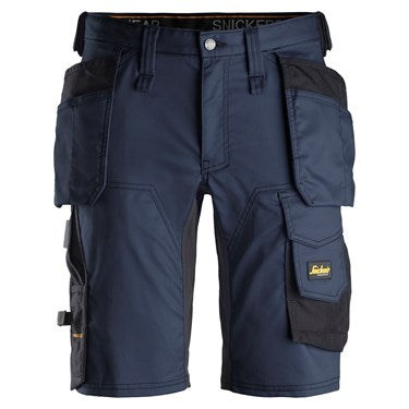 Stretch Shorts With Holster Pockets