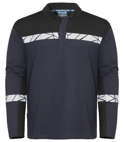 PROJOB Viz Long Sleeve Polo Shirt 7004