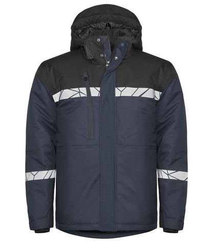 PROJOB Viz Padded Softshell Jacket 7413