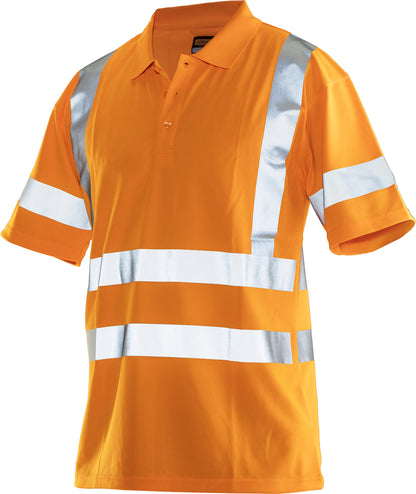Jobman Hi-Viz Polo Shirt