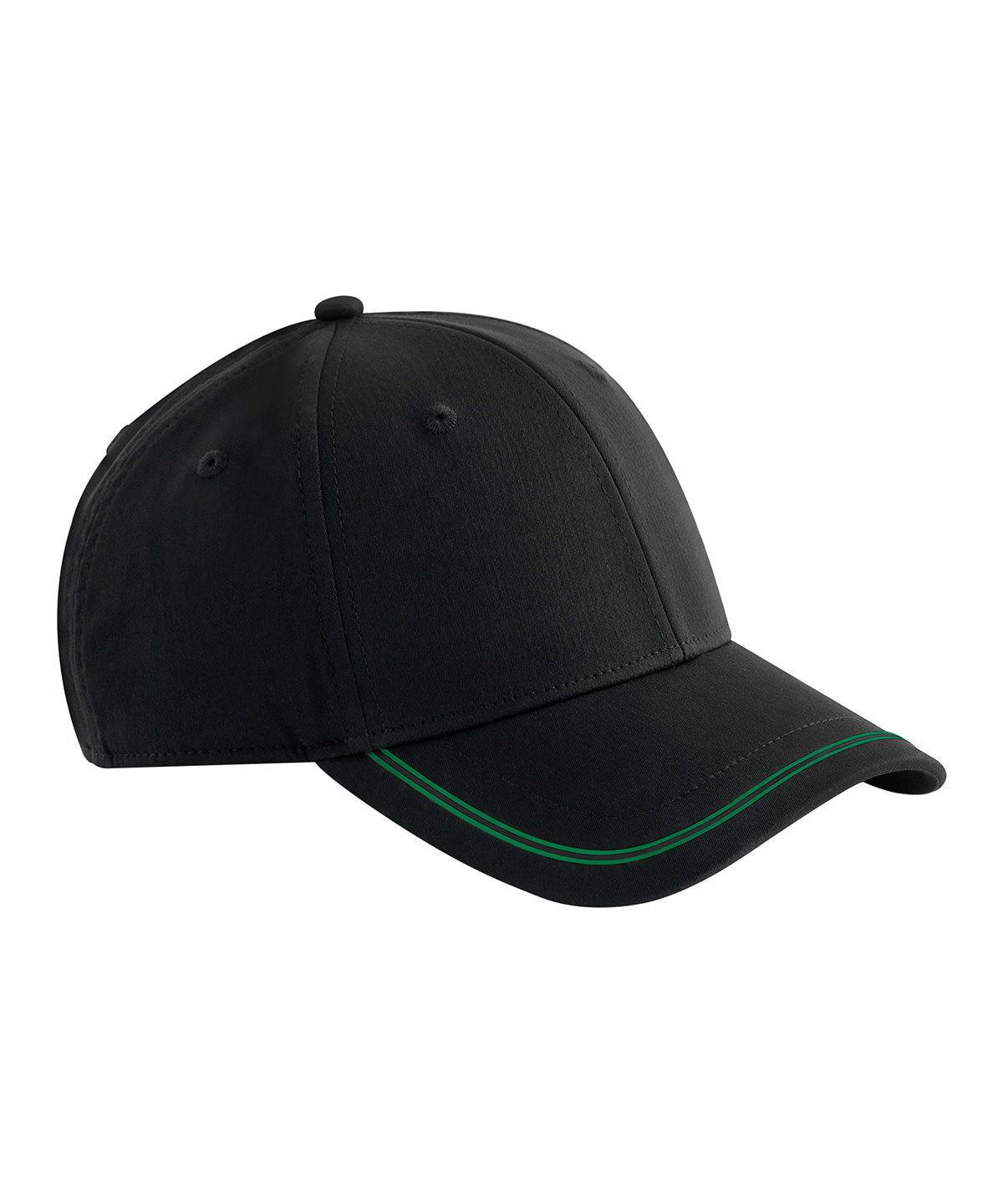 Match day cap - Black/Kelly Green
