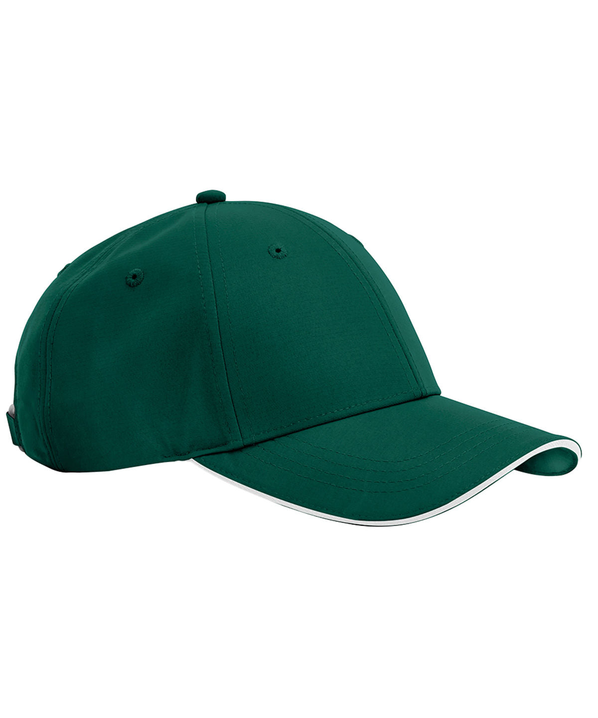 Team sports-tech cap - Bottle Green/White