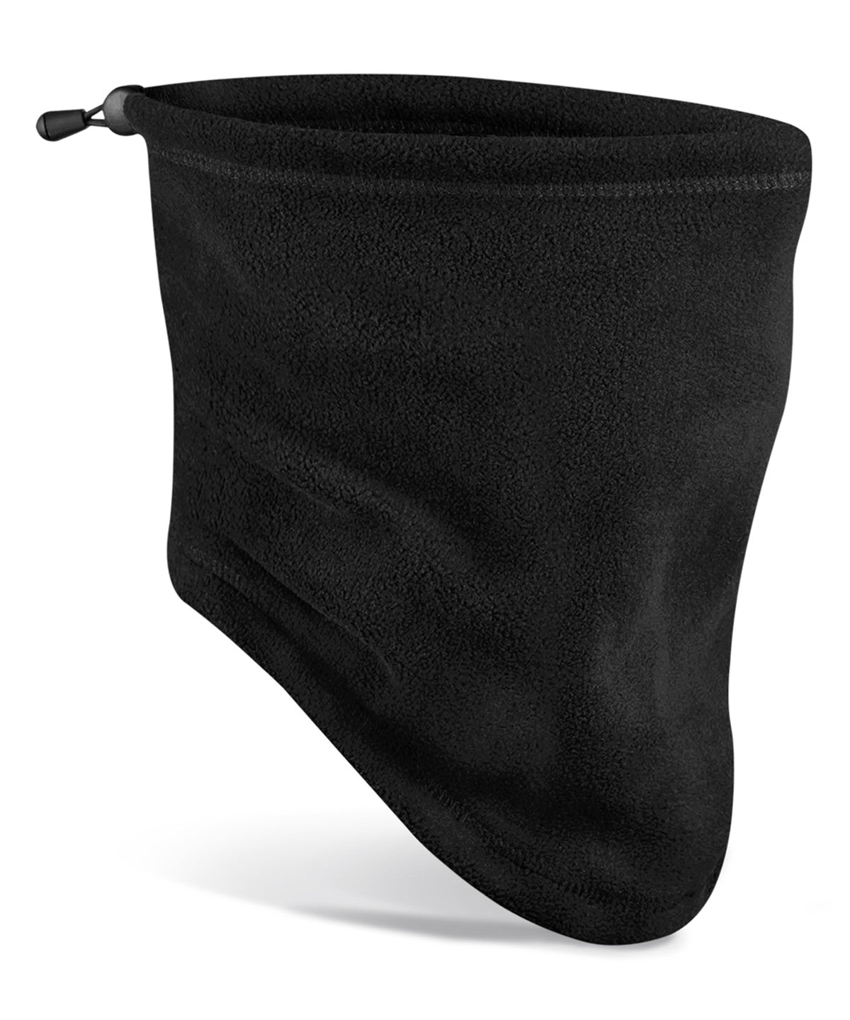 Recycled fleece snood - Black