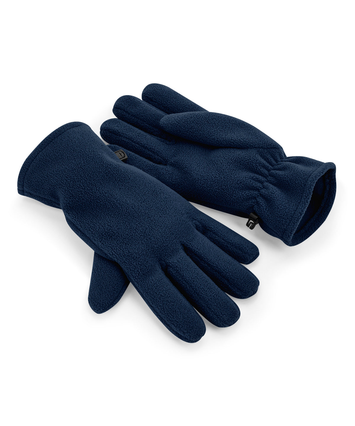 Recycled fleece gloves - French Navy