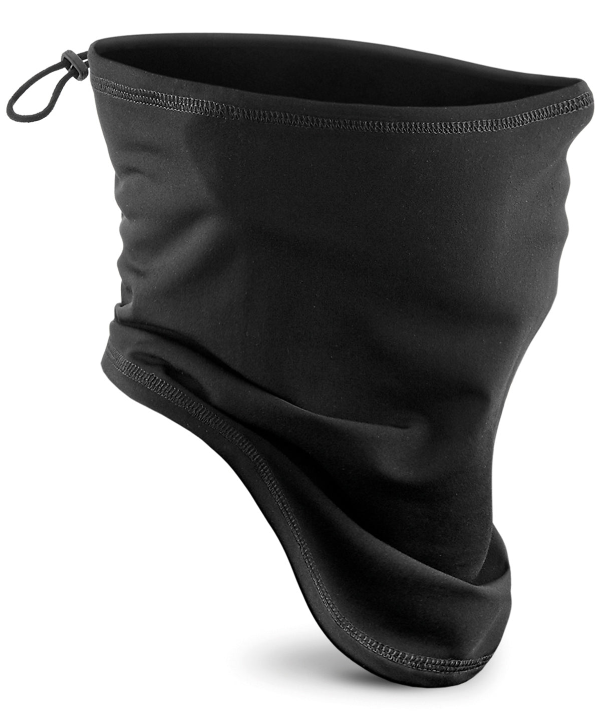 Junior softshell sports tech neck warmer - Black