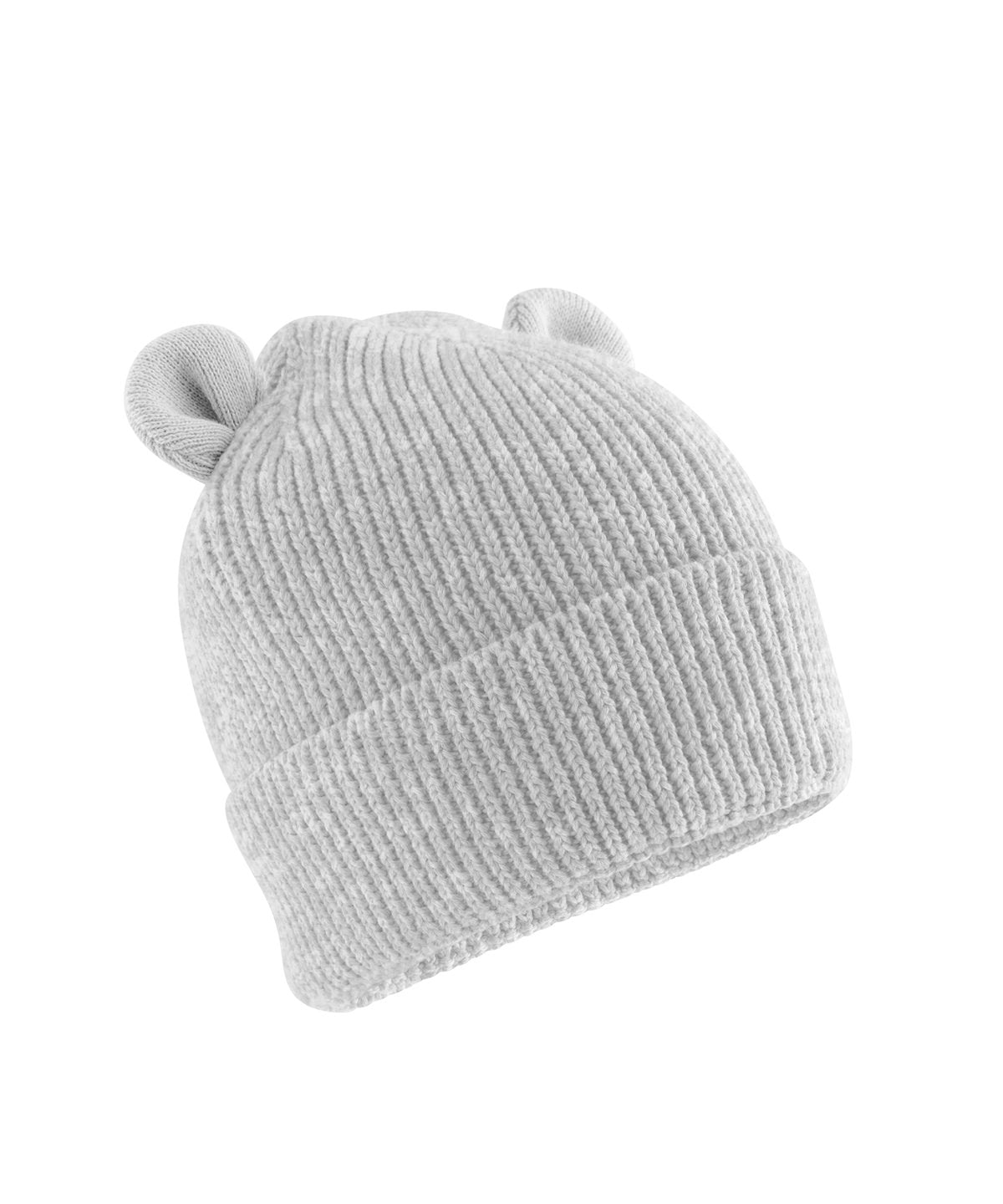 Organic baby bear beanie - Cloud Grey