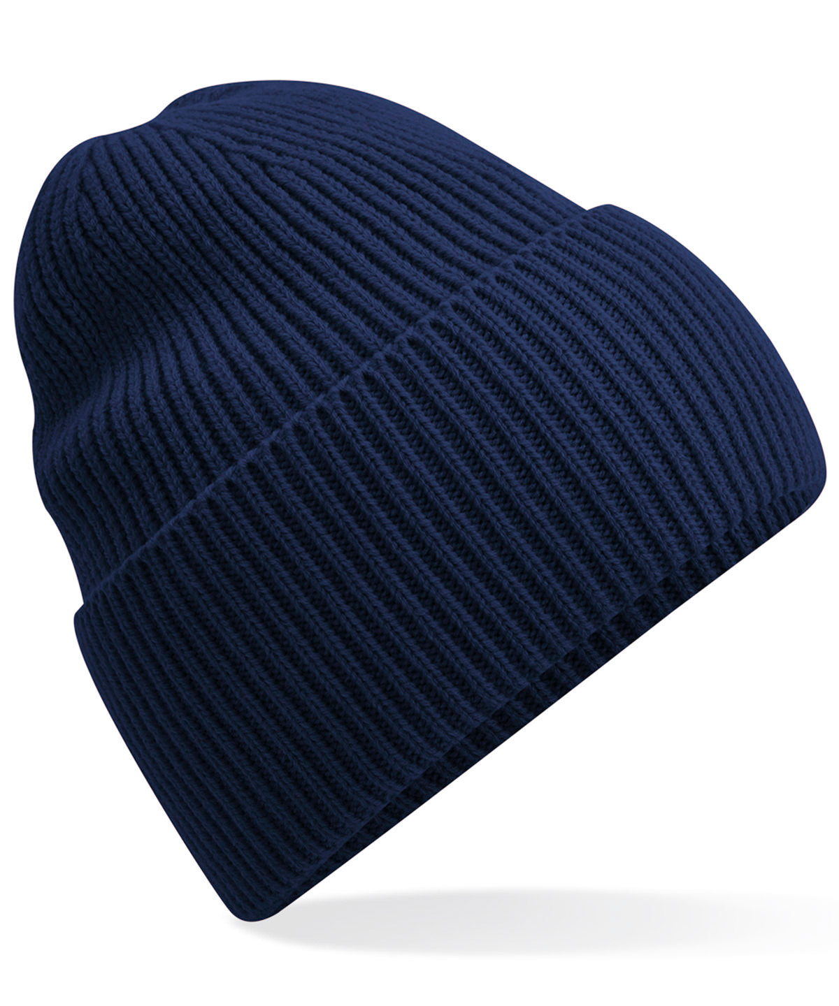 Oversized cuffed beanie - Oxford Navy