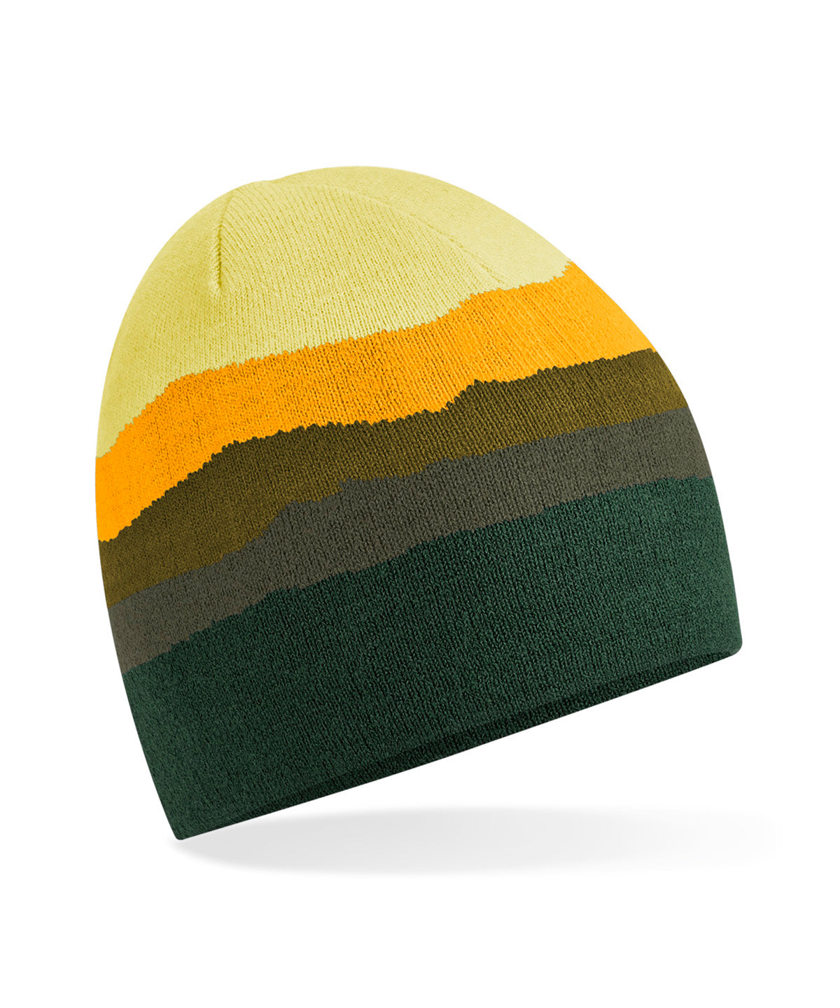 Mountain peaks pull-on beanie - Alpine Peaks