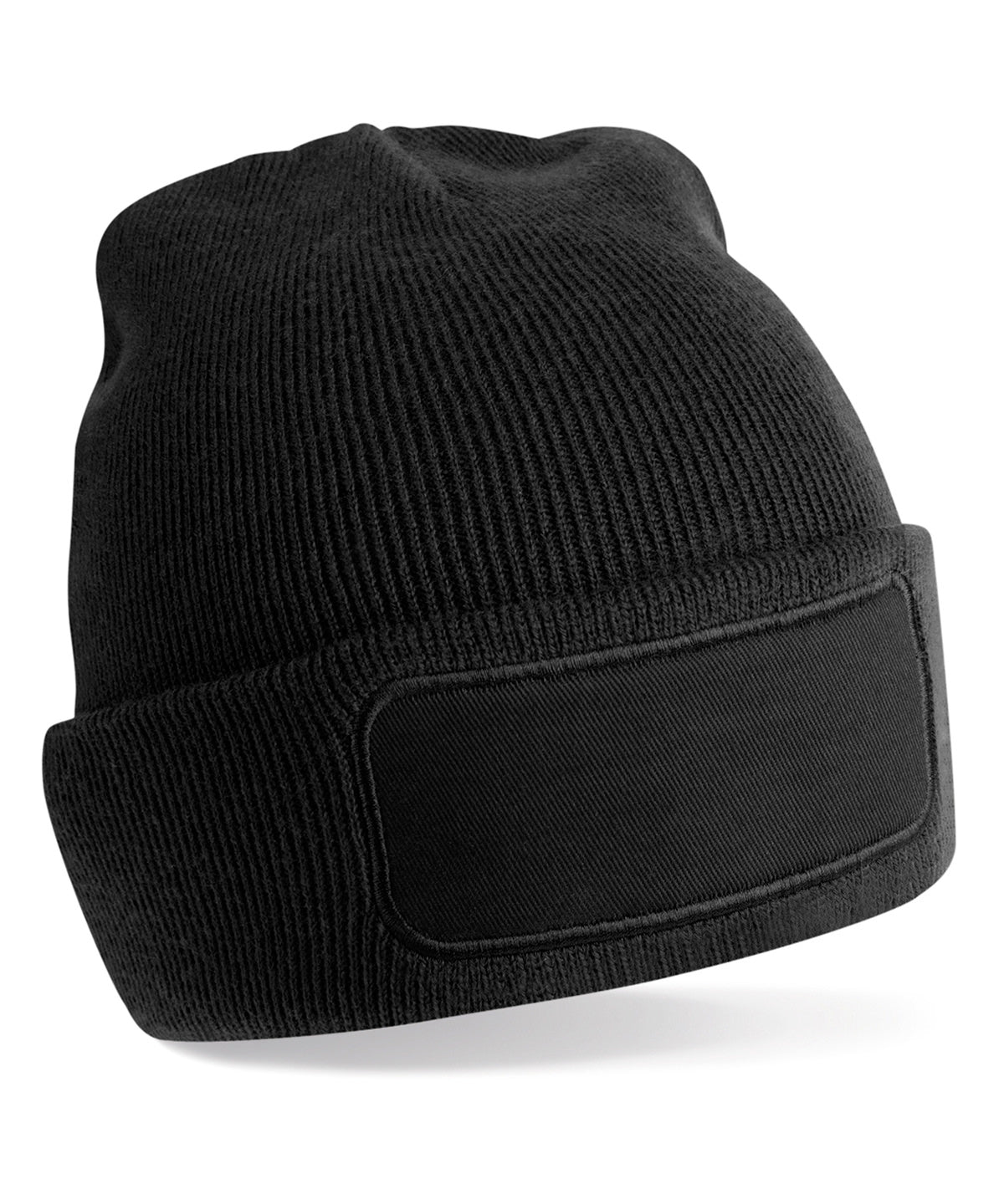 Recycled original patch beanie - Black