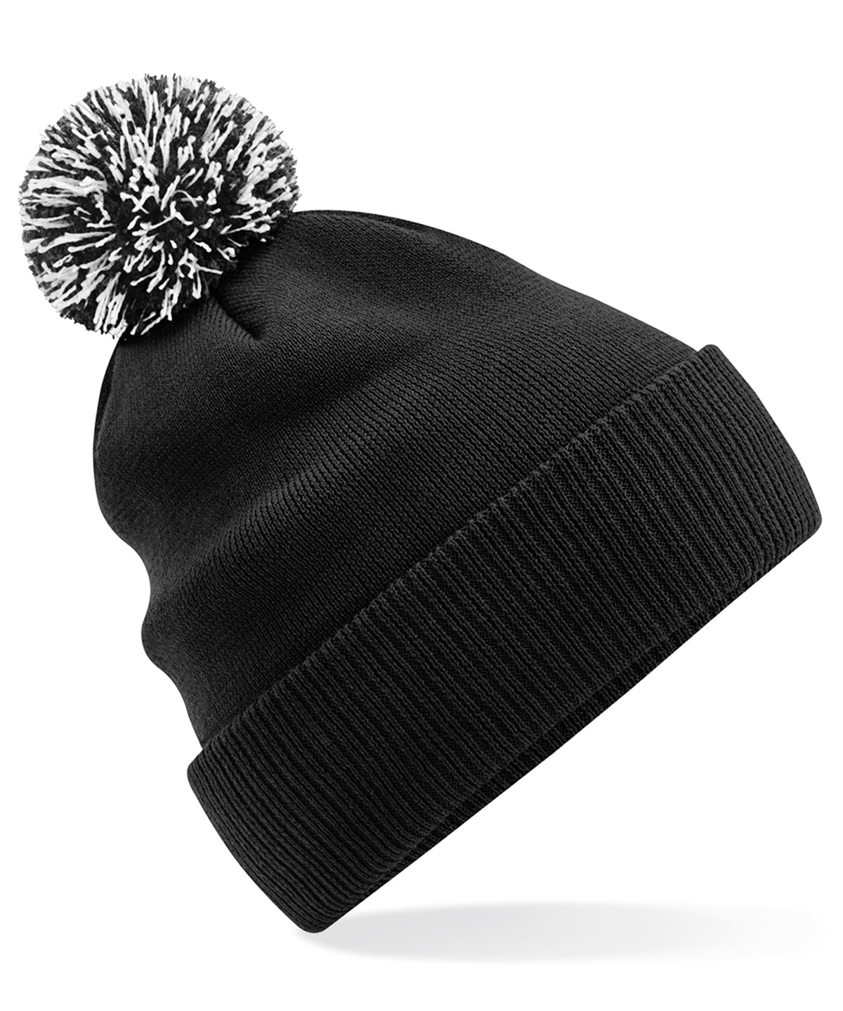 Recycled Snowstar® beanie - Black/White
