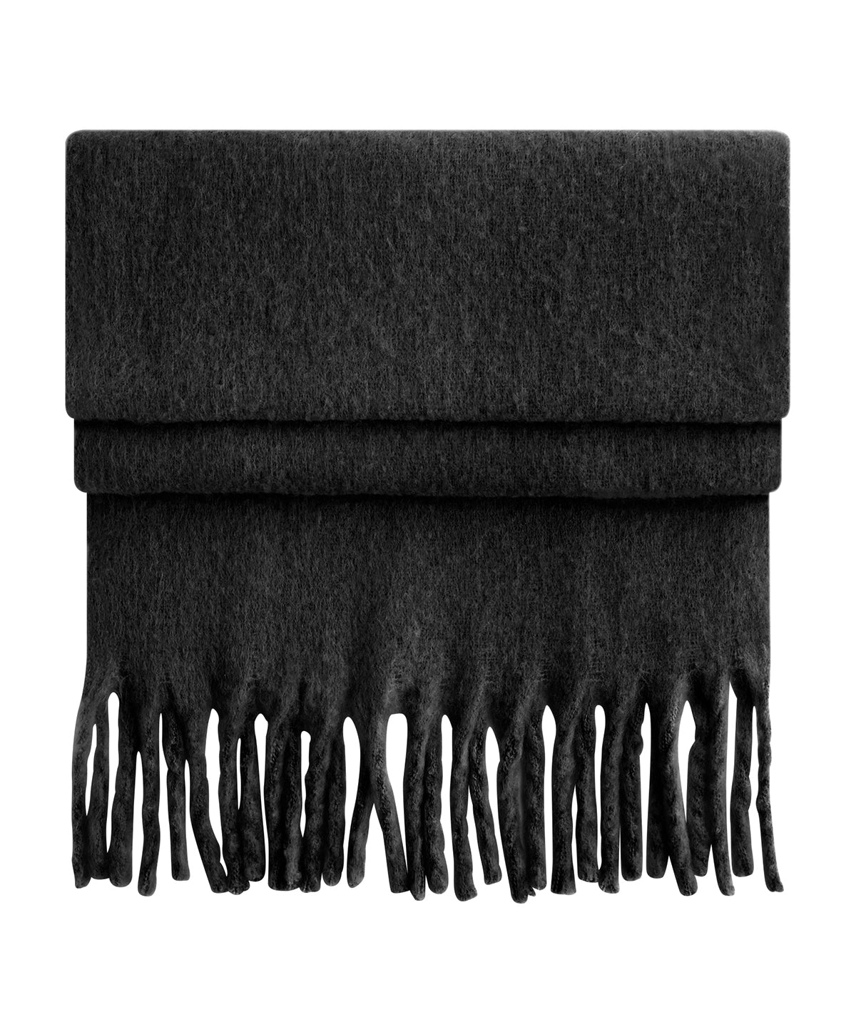 Fluffy scarf - Black