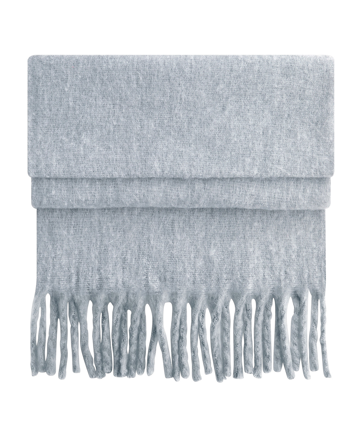 Fluffy scarf - Heather Grey