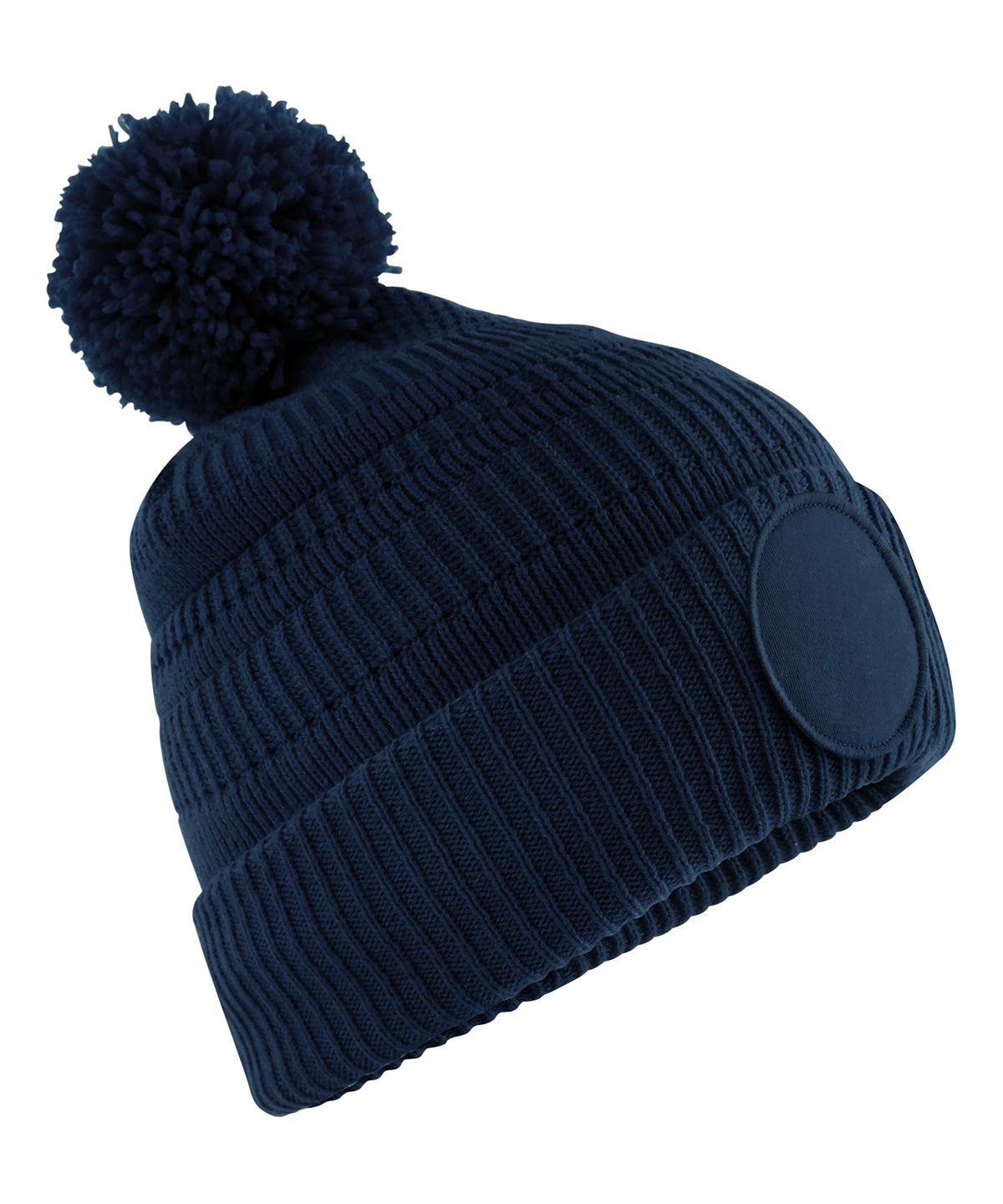 Fan patch beanie - French Navy