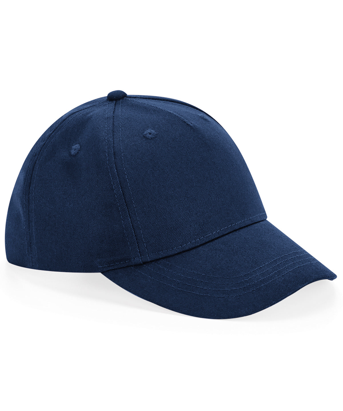 Junior organic cotton 5-panel cap - Navy