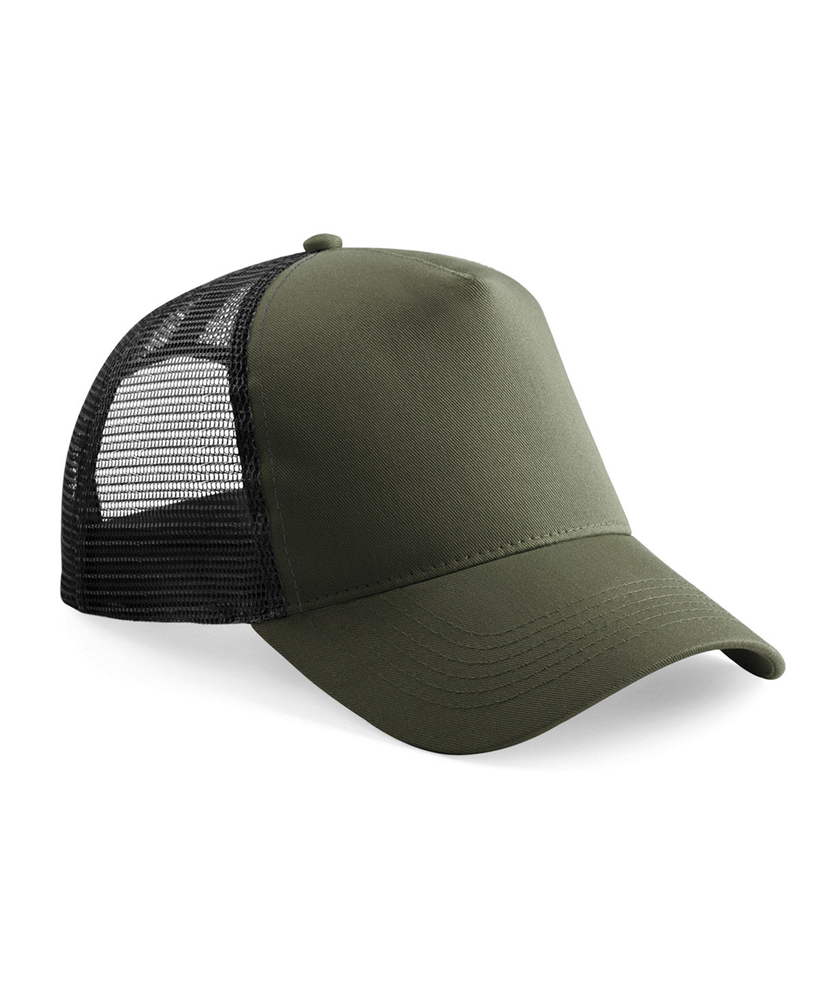Junior snapback trucker - Olive Green/Black
