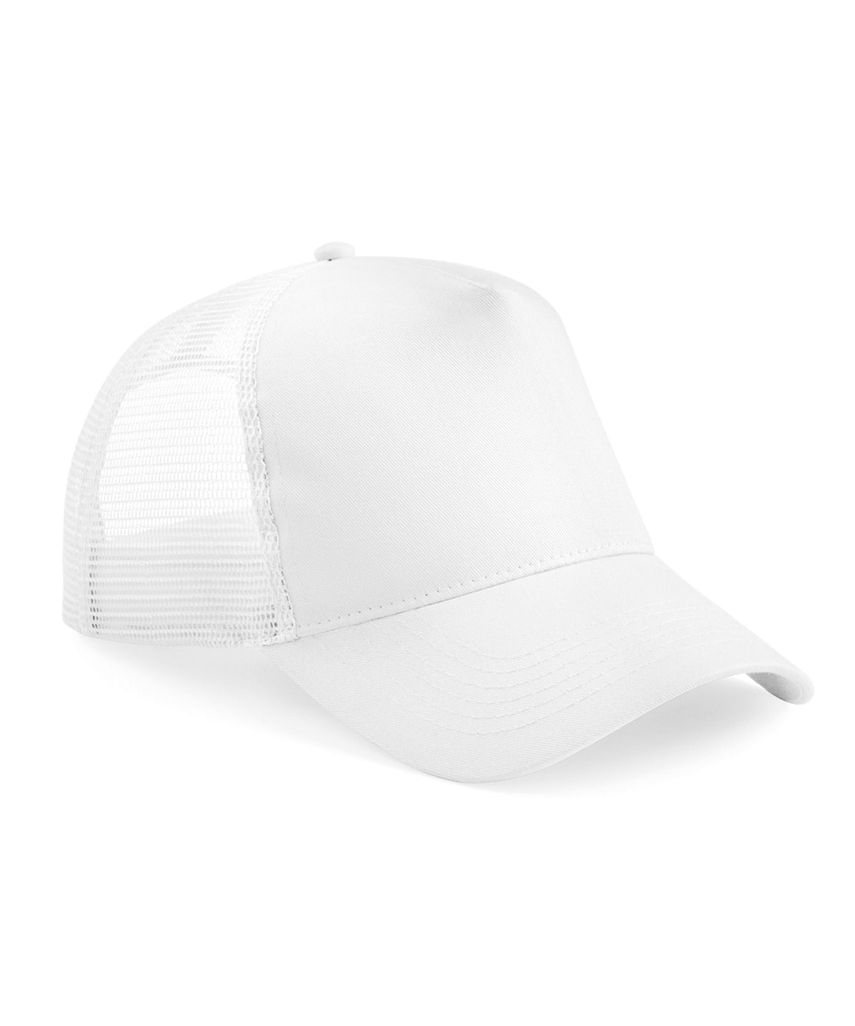 Junior snapback trucker - White/White