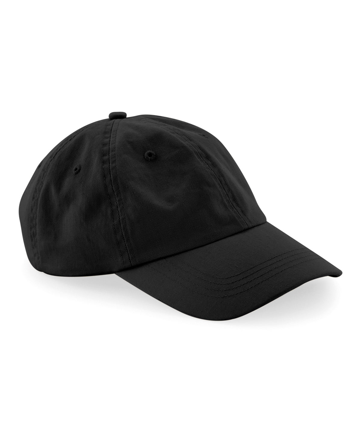 Organic cotton 6-panel dad cap - Black