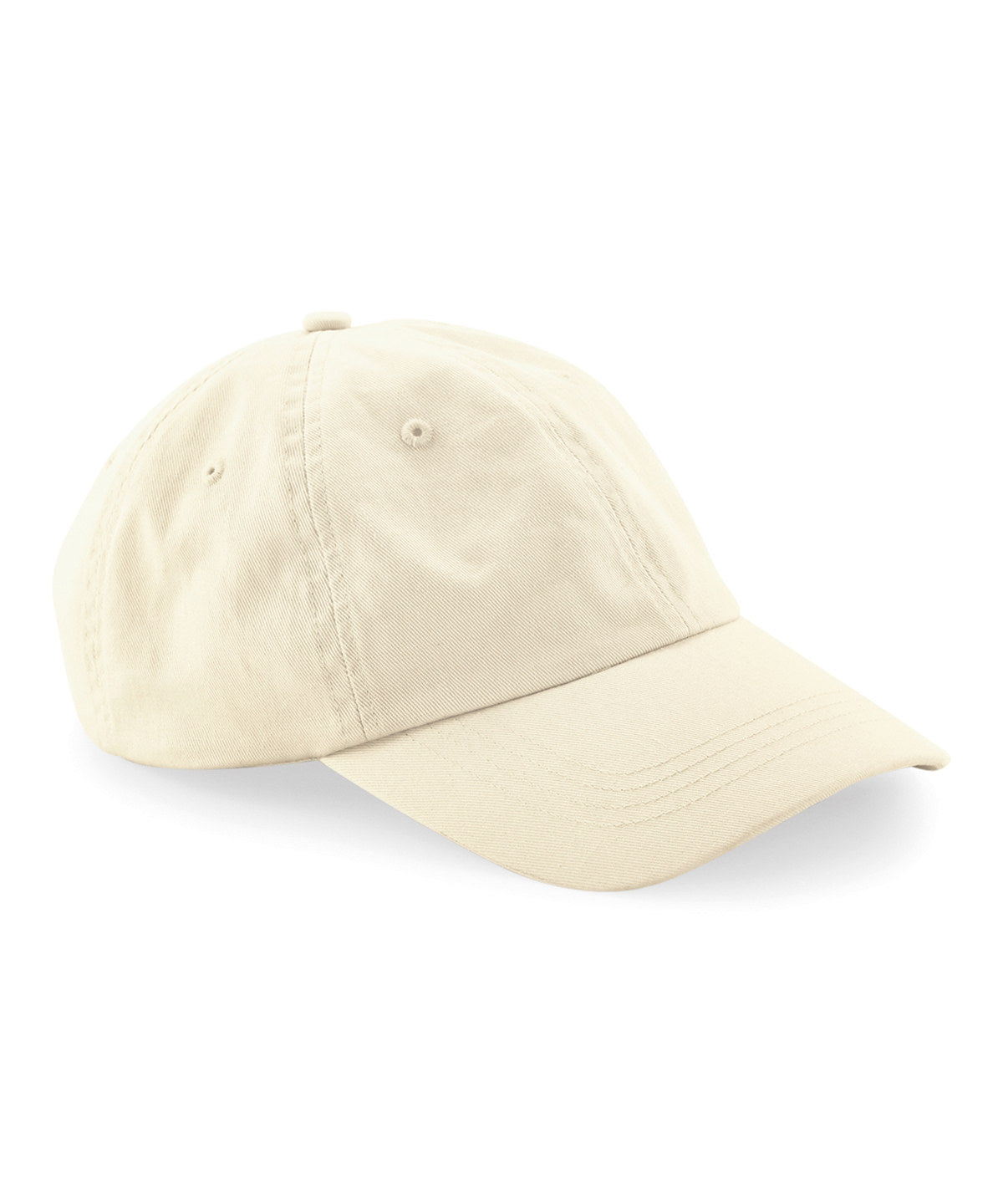 Organic cotton 6-panel dad cap - Natural