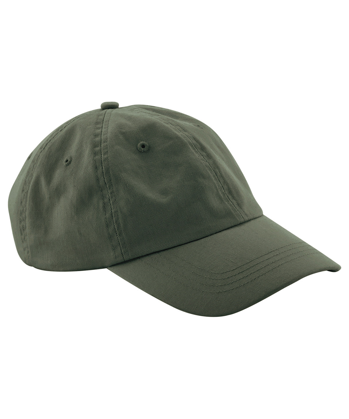Junior low-profile 6-panel dad cap - Olive Green