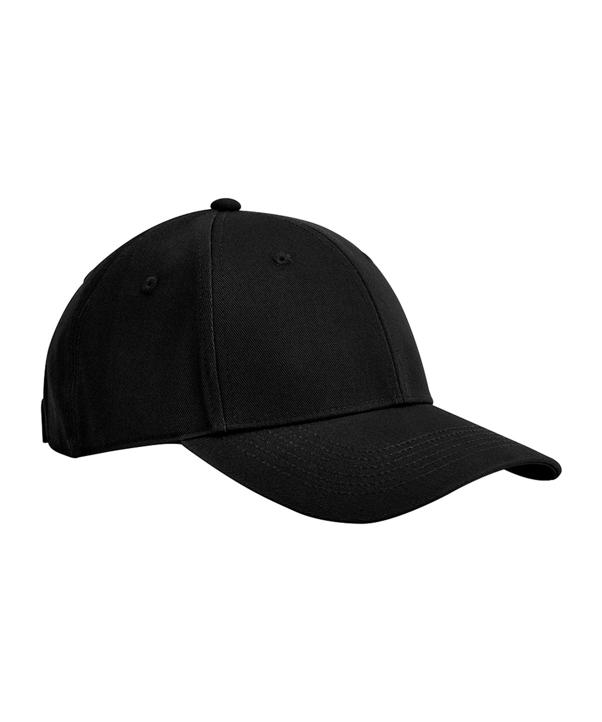 EarthAware® junior classic organic cotton 6-panel cap - Black