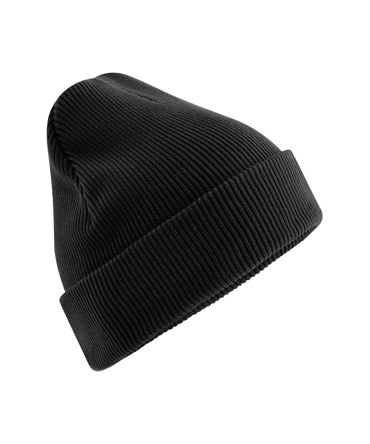 Organic cotton original cuffed beanie - Black
