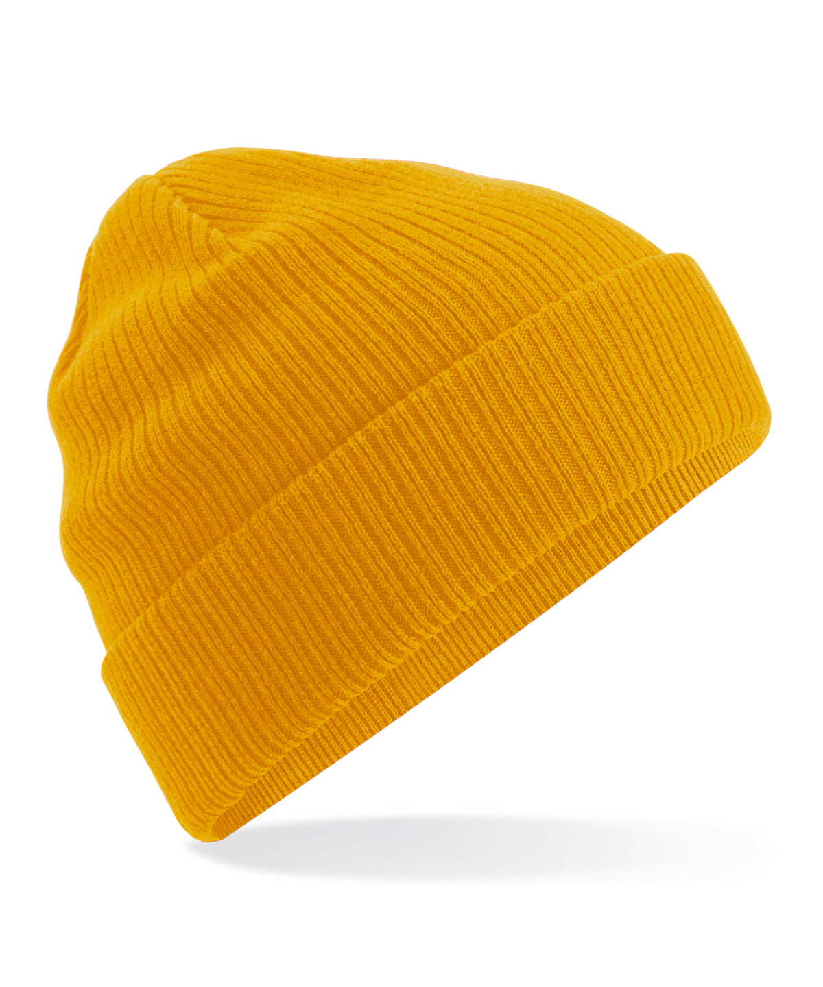 Organic cotton beanie - Mustard